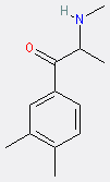 1-(3,4-Dimethylphenyl)-2-(methylamino)propan-1-one