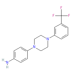 1-(4-Aminophenyl)-4-[3-(trifluoromethyl)phenyl]piperazine