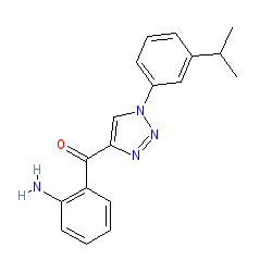 (2-Aminophenyl)(1-(3-isopropylphenyl)-1H-1,2,3-triazol-4-yl)methanone