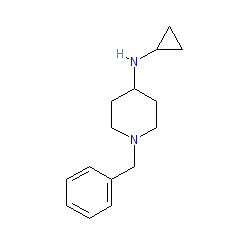 1-Benzyl-N-cyclopropylpiperidin-4-amine