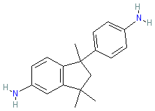 1-(4-Aminophenyl)-2,3-dihydro-1,3,3-trimethyl-1H-inden-5-amine