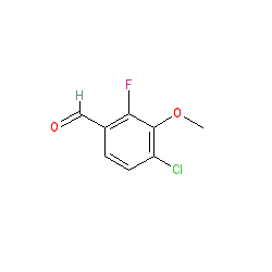 4-Chloro-2-fluoro-3-methoxybenzaldehyde
