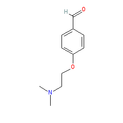 4-[2-(Dimethlyamino)ethoxy]benzaldehyde