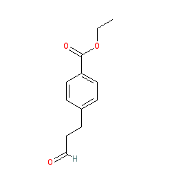 3-(4-Carboethoxy)phenyl propanal