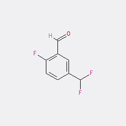 5-(Difluoromethyl)-2-fluorobenzaldehyde 5-(Difluoromethyl)-2-fluorobenzaldehyde