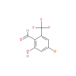 4-Bromo-2-hydroxy-6-(trifluoromethyl)benzaldehyde