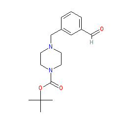 2-Methyl-2-propanyl 4-(3-formylbenzyl)-1-piperazinecarboxylate