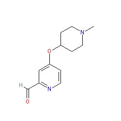 4-[(1-Methylpiperidin-4-yl)oxy]pyridine-2-carbaldehyde