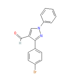 3-(4-Bromophenyl)-1-phenyl-1H-pyrazole-4-carbaldehyde