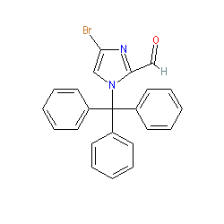 4-Bromo-1-trityl-1H-imidazole-2-carbaldehyde