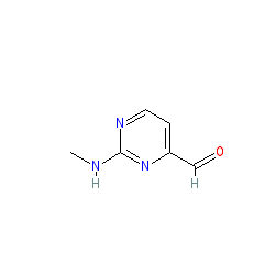 2-â€‹(Methylamino)â€‹pyrimidine-â€‹4-â€‹carboxaldehyde