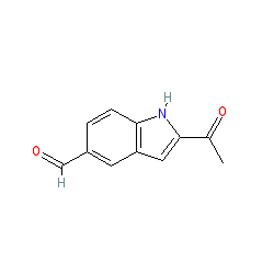 2-Acetyl-1H-indole-5-carbaldehyde