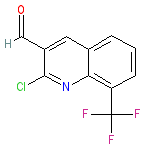 2-Chloro-8-(trifluoromethyl)quinoline-3-carbaldehyde