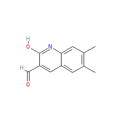 2-Hydroxy-6,7-dimethylquinoline-3-carbaldehyde