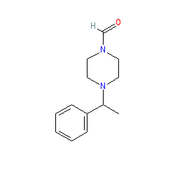 4-(1-Phenylethyl)-1-piperazinecarboxaldehyde