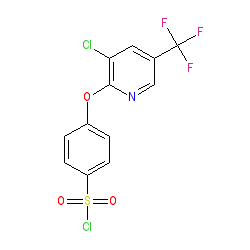 4-{[3-chloro-5-(trifluoromethyl)pyridin-2-yl]oxy}benzenesulfonyl chloride