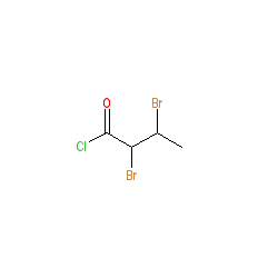2,3-Dibromobutanoyl chloride