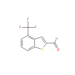 4-(Trifluoromethyl)benzo[b]thiophene-2-carbaldehyde