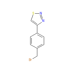 4-[4-(Bromomethyl)phenyl]-1,2,3-thiadiazole