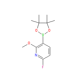6-Fluoro-2-methoxy-3-(4,4,5,5-tetramethyl-1,3,2-dioxaborolan-2-yl)pyridine