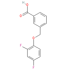 3-[(2,4-Difluorophenoxy)methyl]benzoic acid