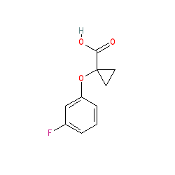 1-(3-Fluorophenoxy)cyclopropanecarboxylic acid