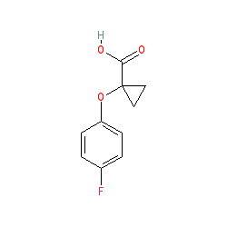 1-(4-Fluorophenoxy)cyclopropanecarboxylic acid