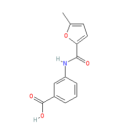 3-[(5-Methylfuran-2-carbonyl)amino]benzoic acid