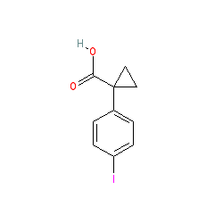 1-(4-Iodophenyl)cyclopropanecarboxylic acid