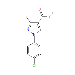 1-(4-Chlorophenyl)-3-methyl-1H-pyrazole-4-carboxylic acid