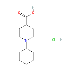 1-Cyclohexylpiperidine-4-carboxylic acid hydrochloride
