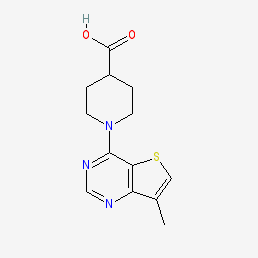 1-(7-Methylthieno[3,2-d]pyrimidin-4-yl)piperidine-4-carboxylic acid