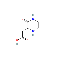 (3-Oxopiperazin-2-yl)acetic acid