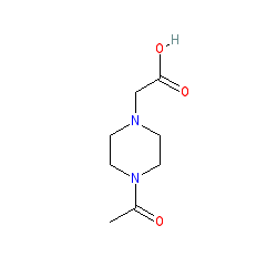 (4-Acetylpiperazin-1-yl)acetic acid