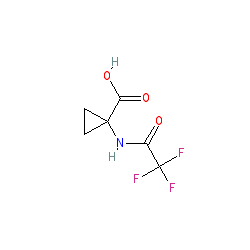 1-(2,2,2-Trifluoroacetamido)cyclopropanecarboxylic acid