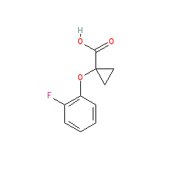 1-(2-Fluorophenoxy)cyclopropanecarboxylic acid
