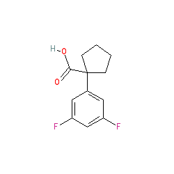 1-(3,5-Difluorophenyl)cyclopentanecarboxylic acid