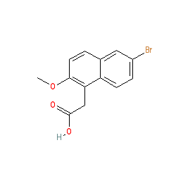 (6-Bromo-2-methoxy-1-naphthyl)acetic acid