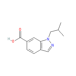 1-Isobutyl-1H-indazole-6-carboxylic acid