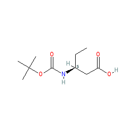(3S)-3-[(tert-Butoxycarbonyl)amino]pentanoic acid