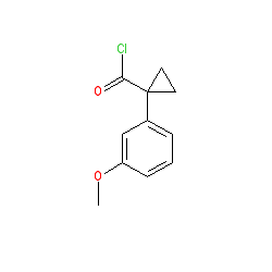 1-(3-Methoxyphenyl)cyclopropanecarbonyl chloride