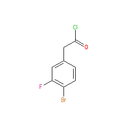 (4-Bromo-3-fluorophenyl)acetyl chloride
