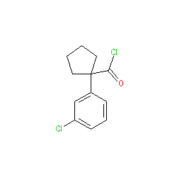 1-(3-Chlorophenyl)cyclopentanecarbonyl chloride
