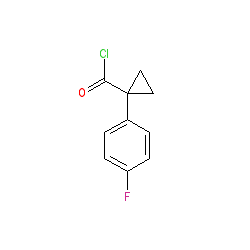1-(4-Fluorophenyl)cyclopropane-1-carbonyl chloride