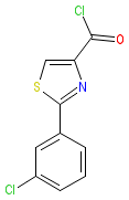 2-(3-Chlorophenyl)-1,3-thiazole-4-carbonyl chloride