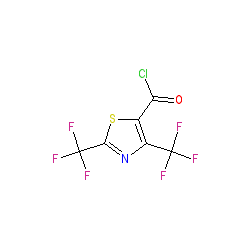 2,4-Bis-(trifluoromethyl)thiazole-5-carbonyl chloride