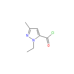 1-Ethyl-3-methyl-1H-pyrazole-5-carbonyl chloride