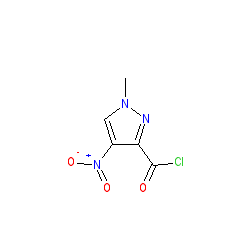 1-Methyl-4-nitro-1H-pyrazole-3-carbonyl chloride