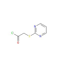 (2-Pyrimidylthio)acetyl chloride