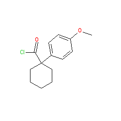 1-(4-Methoxyphenyl)cyclohexanecarbonyl chloride